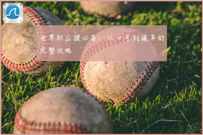 世界杯应援必备：从口号到道具的完整攻略